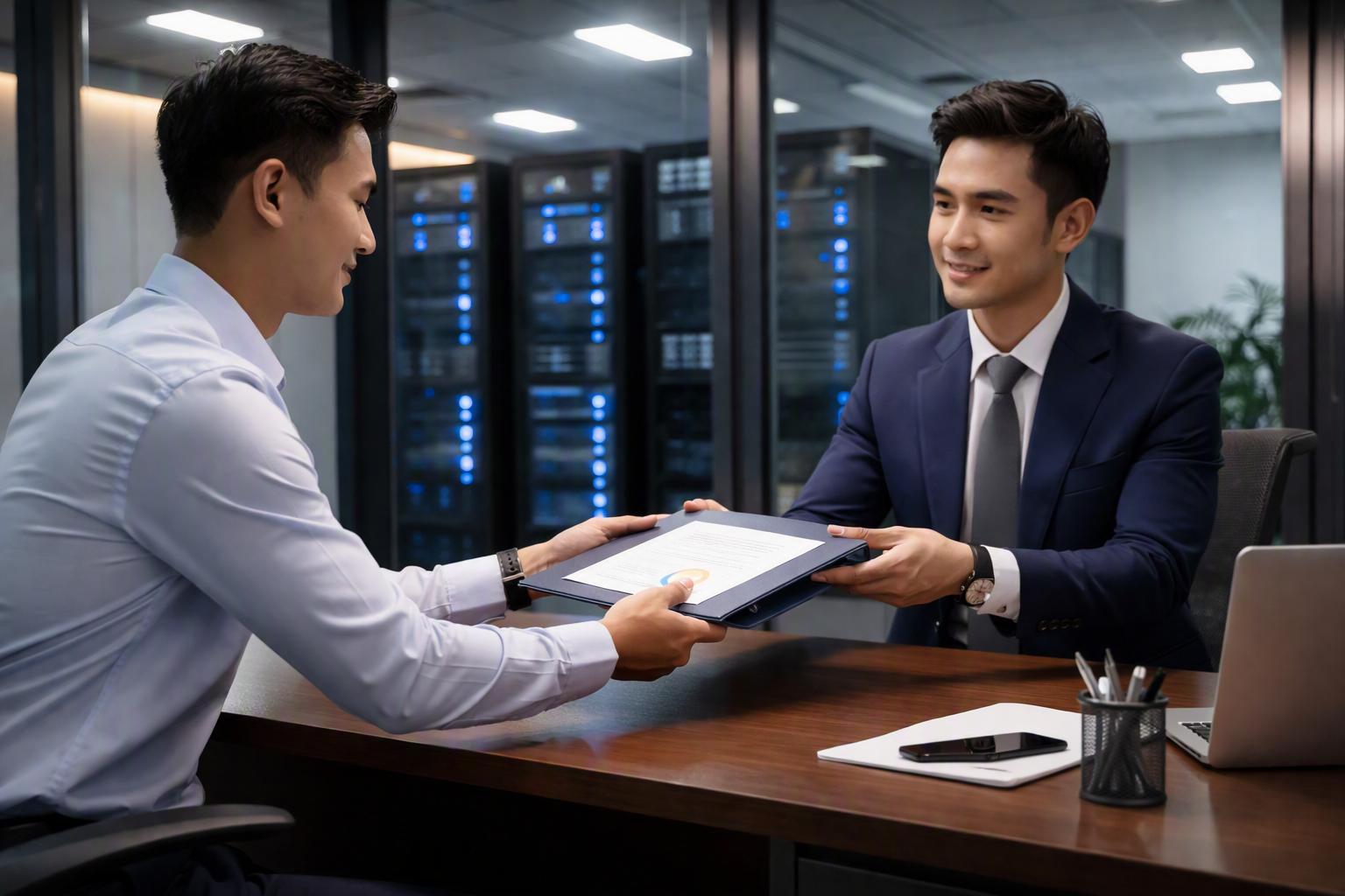 Cam kết bảo mật tuyệt đối với hợp đồng bảo trì máy tính định kỳ rõ ràng