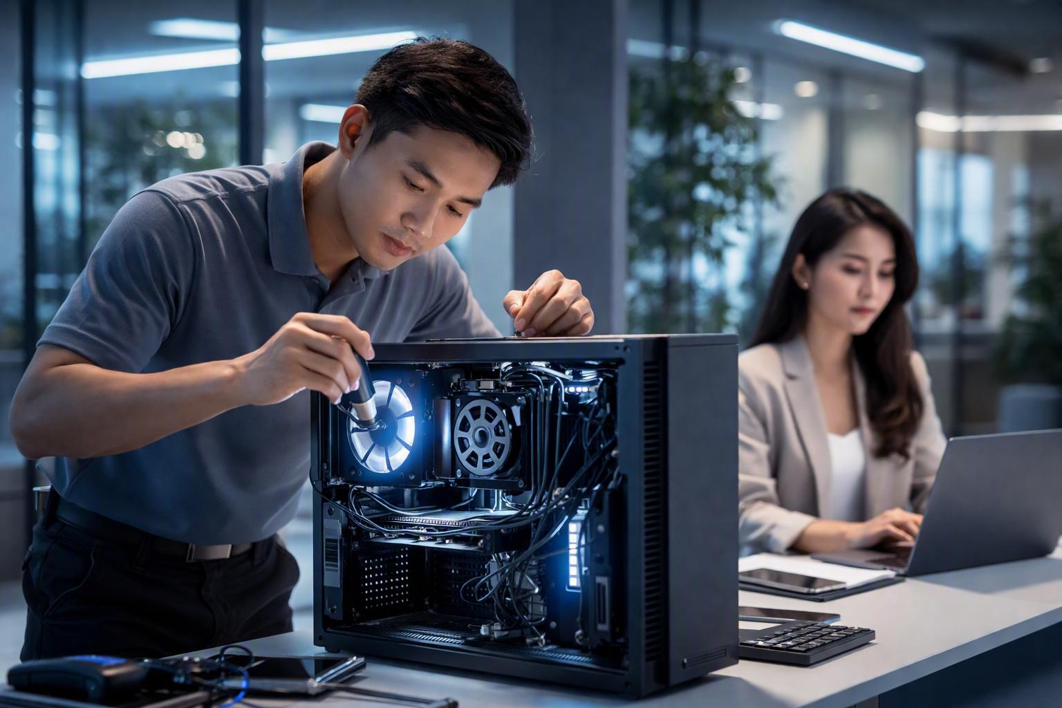 Dịch vụ bảo trì máy tính văn phòng trọn gói, bảo mật tuyệt đối