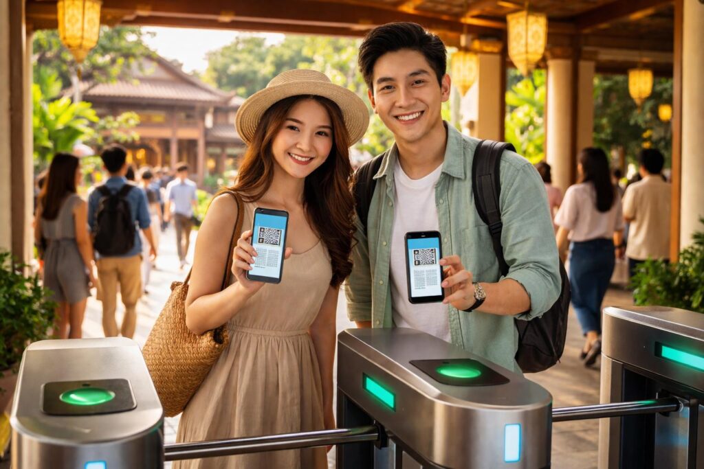 Giải pháp vé điện tử cho khu du lịch, danh lam thắng cảnh