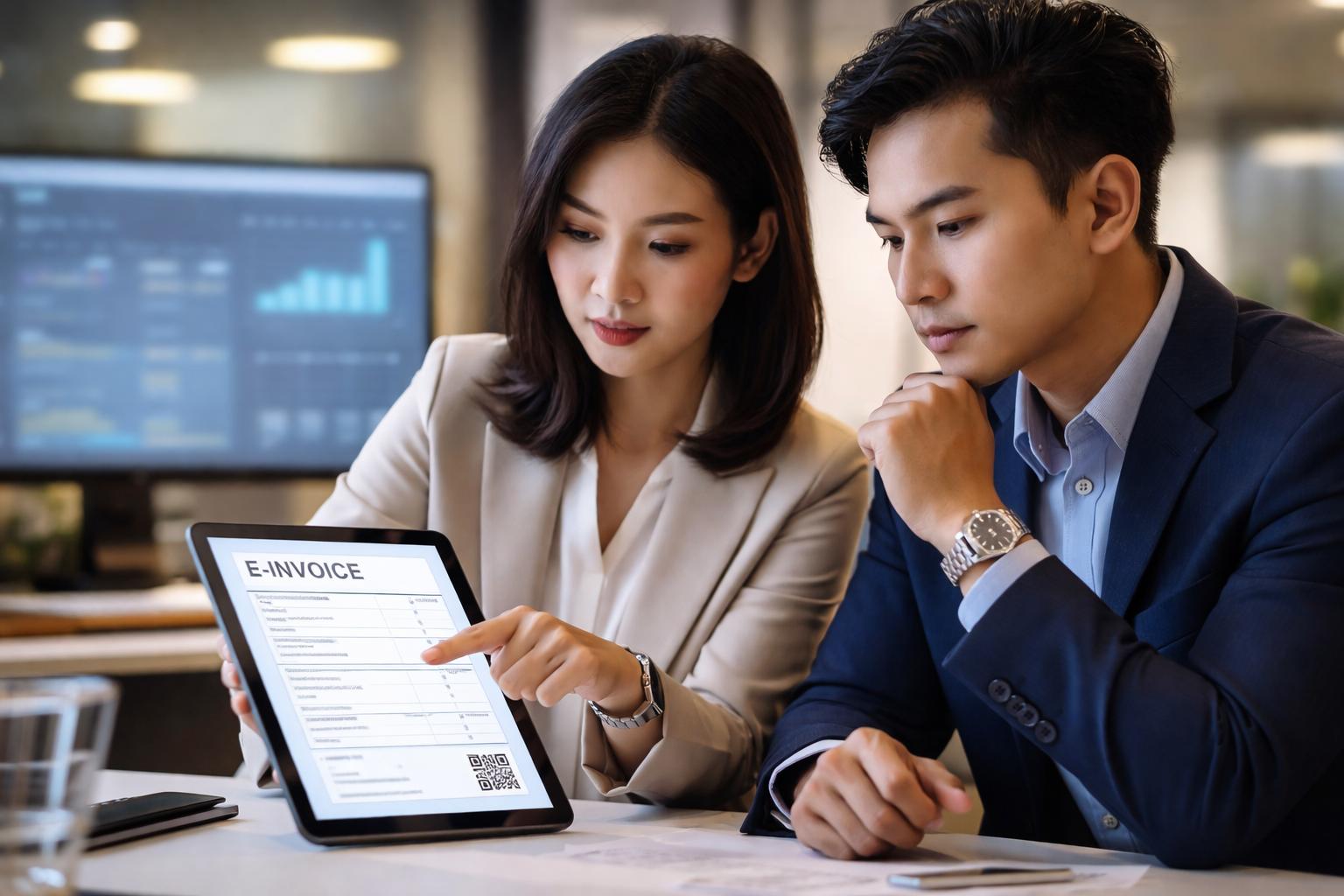 Hóa đơn điện tử có mã của cơ quan thuế.