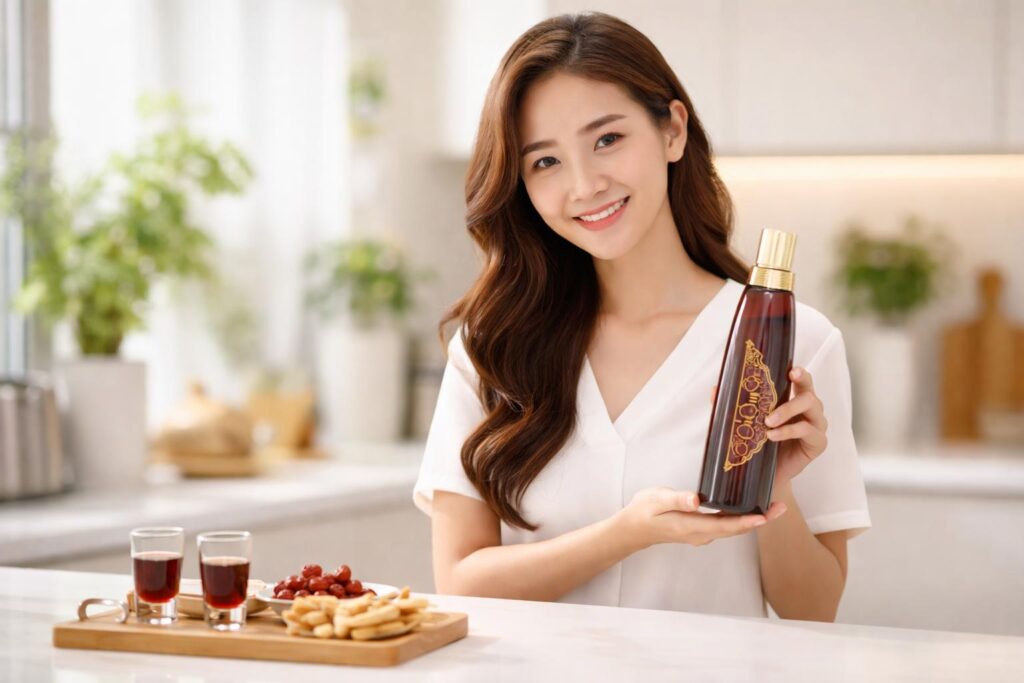 Hồng Sâm Hàn Quốc dạng nước?