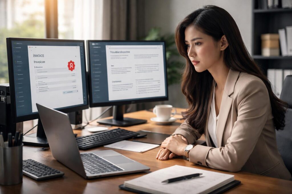 Hướng dẫn xử lý lỗi khi hóa đơn điện tử không kết nối được với cơ quan thuế