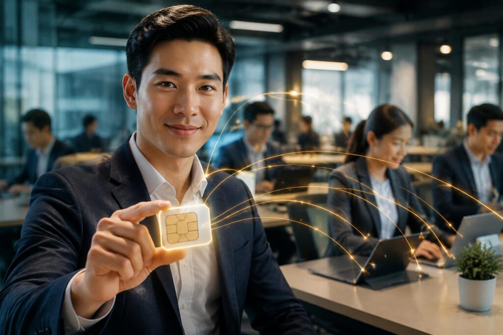 Internet dự phòng cho doanh nghiệp bằng SIM 5G.