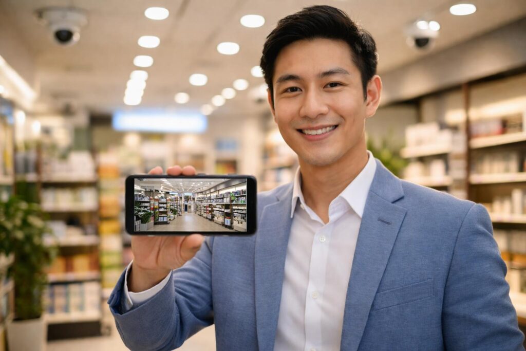Lắp Camera Cửa Hàng Trọn Gói Giá Rẻ, Xem Từ Xa Siêu Nét