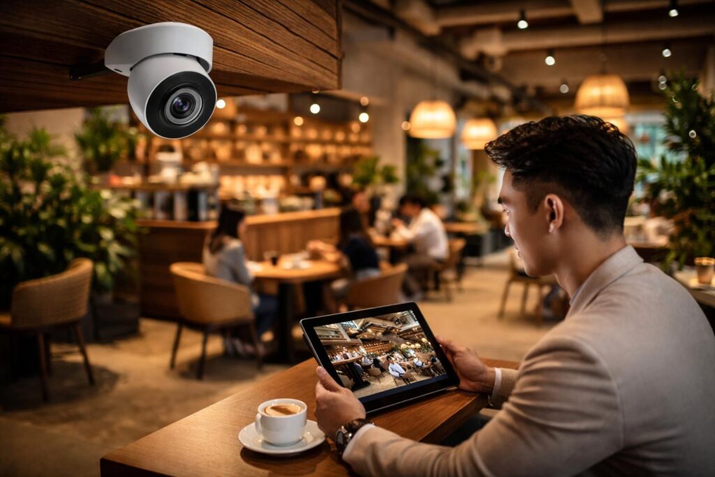 Lắp Camera Quán Cà Phê Trọn Gói: Giải Pháp Quản Lý Từ Xa Hiệu Quả