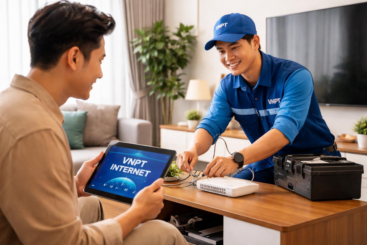 Thủ tục đăng ký và quy trình lắp đặt mạng VNPT tại Bảy Hiền nhanh chóng