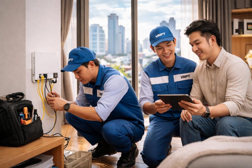Lắp đặt Internet VNPT tại Phường Bình Lợi Trung - Tp. Hồ Chí Minh