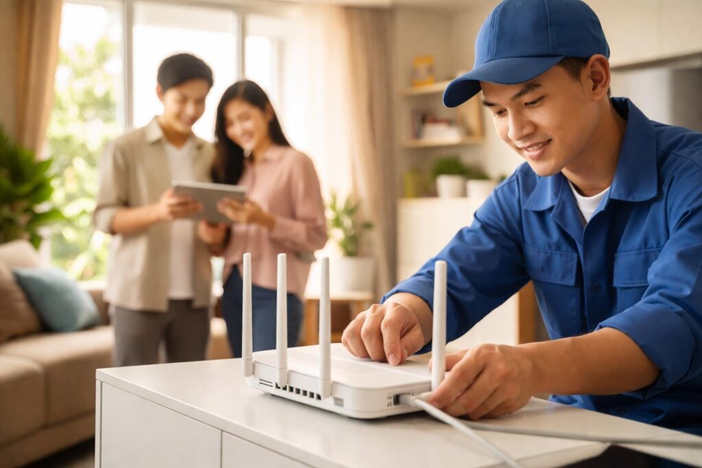 Lắp đặt Internet VNPT tại Phường Bình Thới - Tp. Hồ Chí Minh