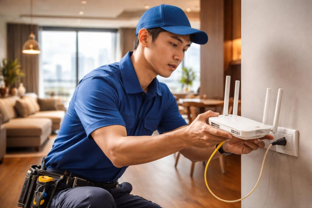 Lắp internet Khu căn hộ dịch vụ 65 Mai Văn Vĩnh, phường Tân Hưng, Tp. Hồ Chí Minh