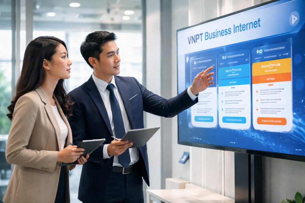 Lắp Intetnet VNPT tại toà nhà IPC Quận 7