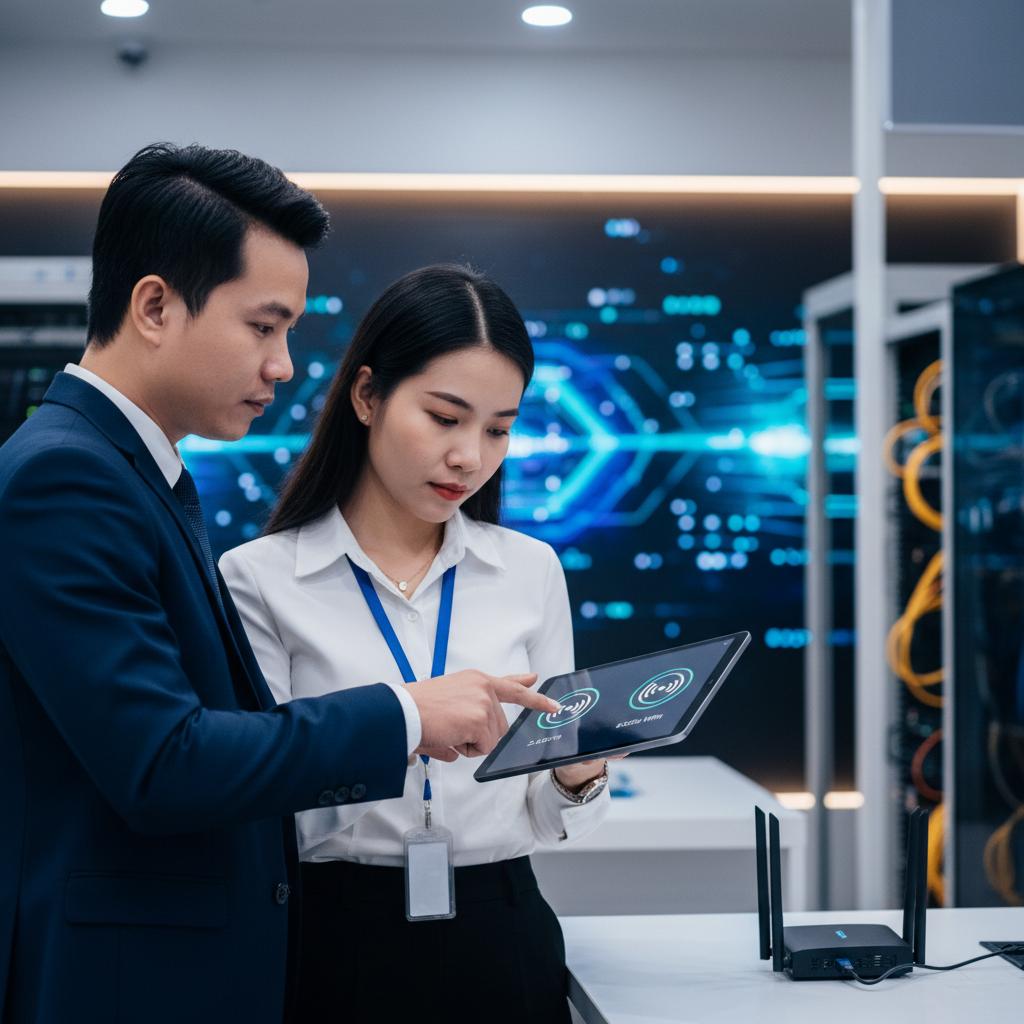 Nên dùng WiFi 2.4GHz hay 5GHz cho cửa hàng, văn phòng?