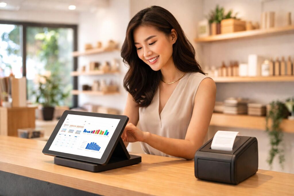 Phần mềm bán hàng Kiotvietej có xuất hoá đơn được không?