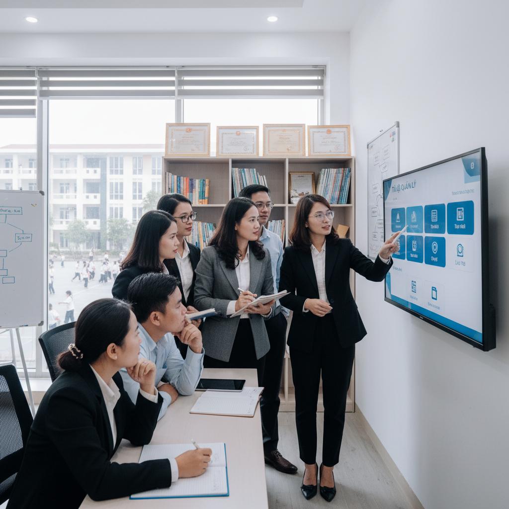Phần mềm quản lý văn bản trường học