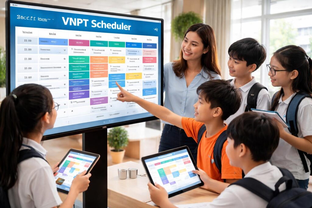Phần mềm thời khoá biểu VNPT