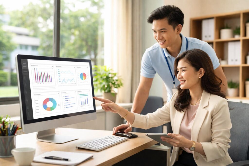 Tặng gói phần mềm Vnedu DTI giúp trường tối ưu điểm DTI giáo dục
