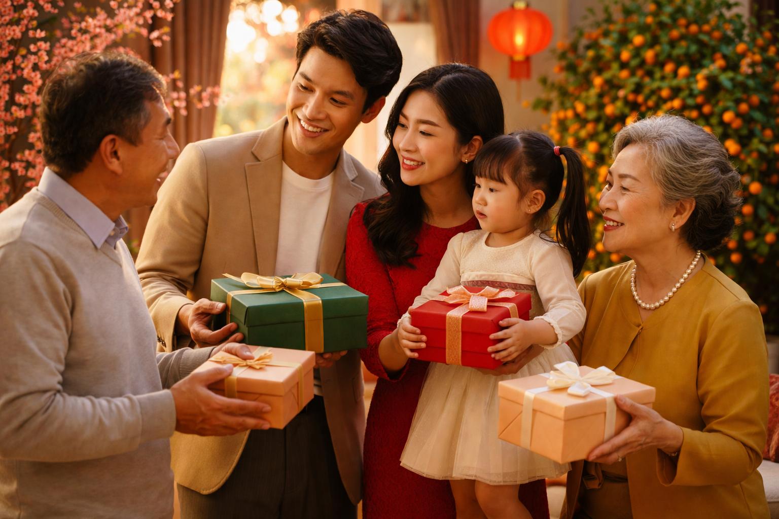 Tết 2027 nên tặng quà gì?