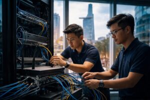 Thuê đường truyền Internet riêng cho sự kiện tại trung tâm Quận 1