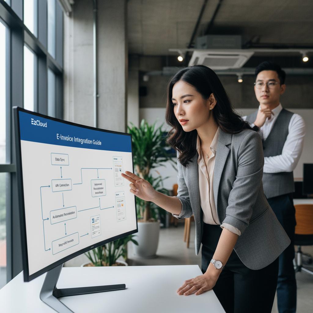 Tích hợp xuất hoá điện tử với phần mềm EzCloud