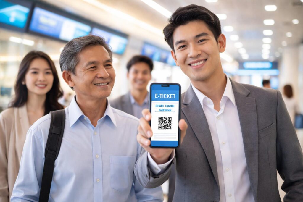 Vé điện tử là gì? Lợi ích khi thay thế vé giấy