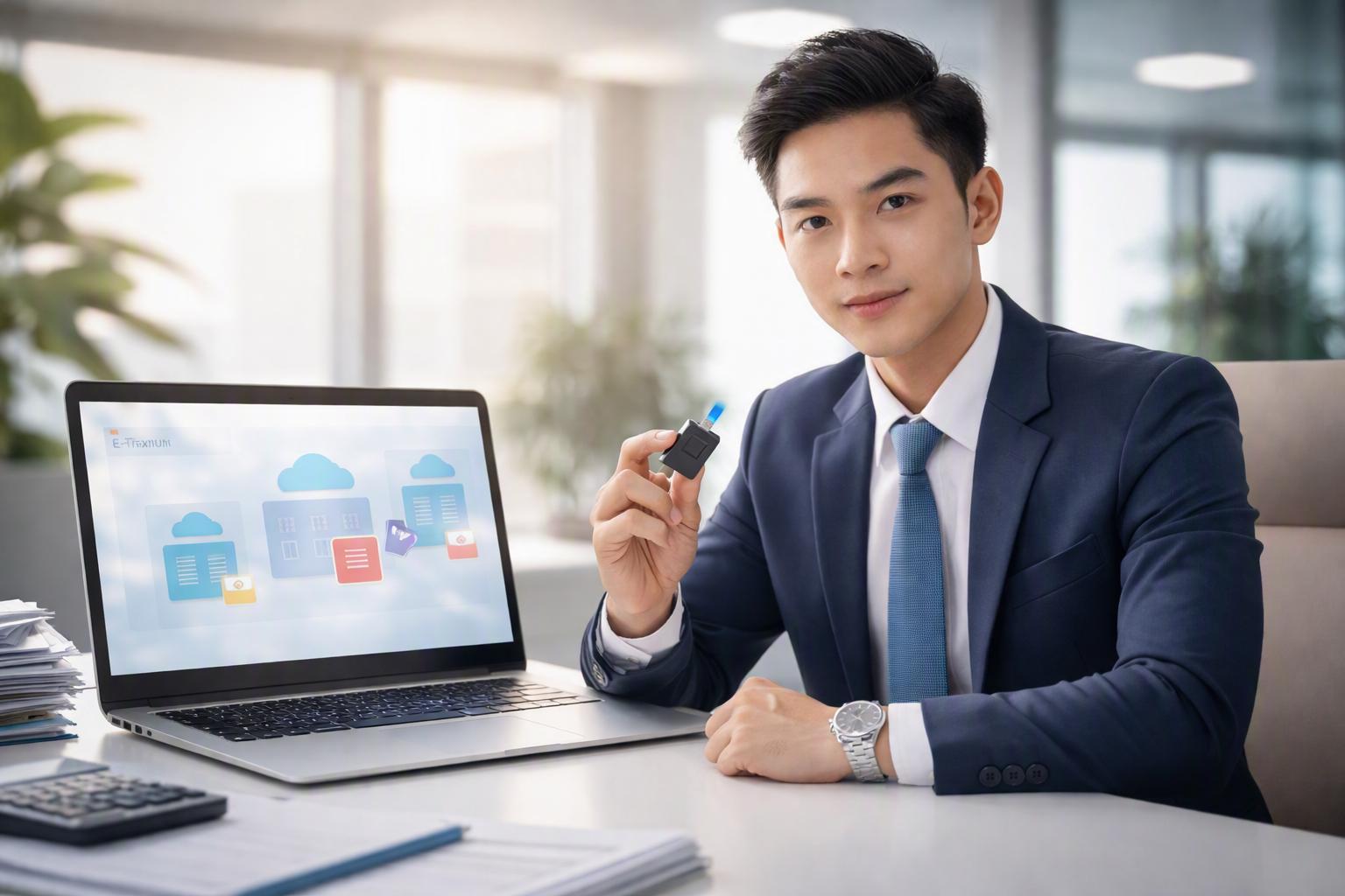Quy trình 5 bước đăng ký chữ ký số qua thuedientu.gdt.gov.vn