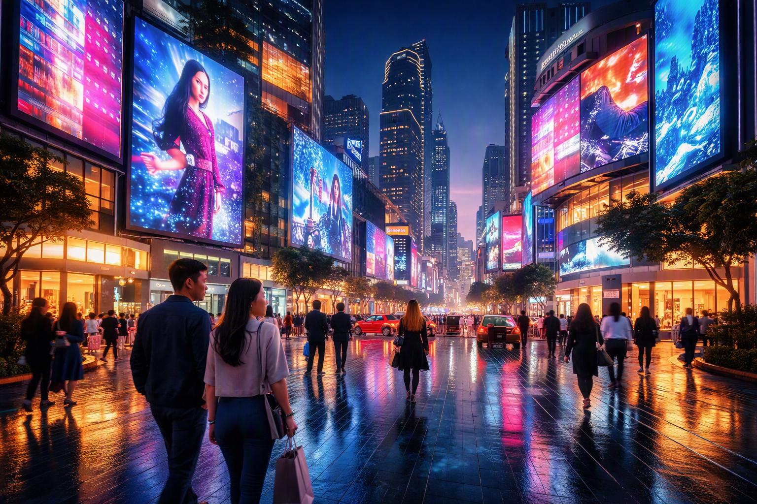 DOOH (Digital Out Of Home) là gì? Khác gì quảng cáo ngoài trời truyền thống?