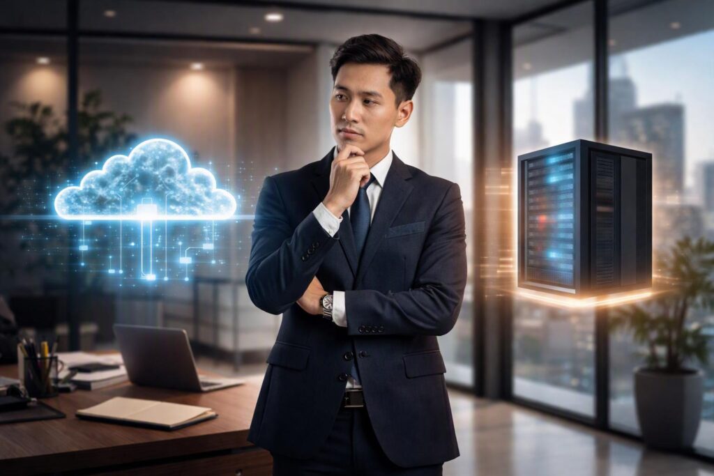 ERP nên triển khai trên Cloud hay Server nội bộ?