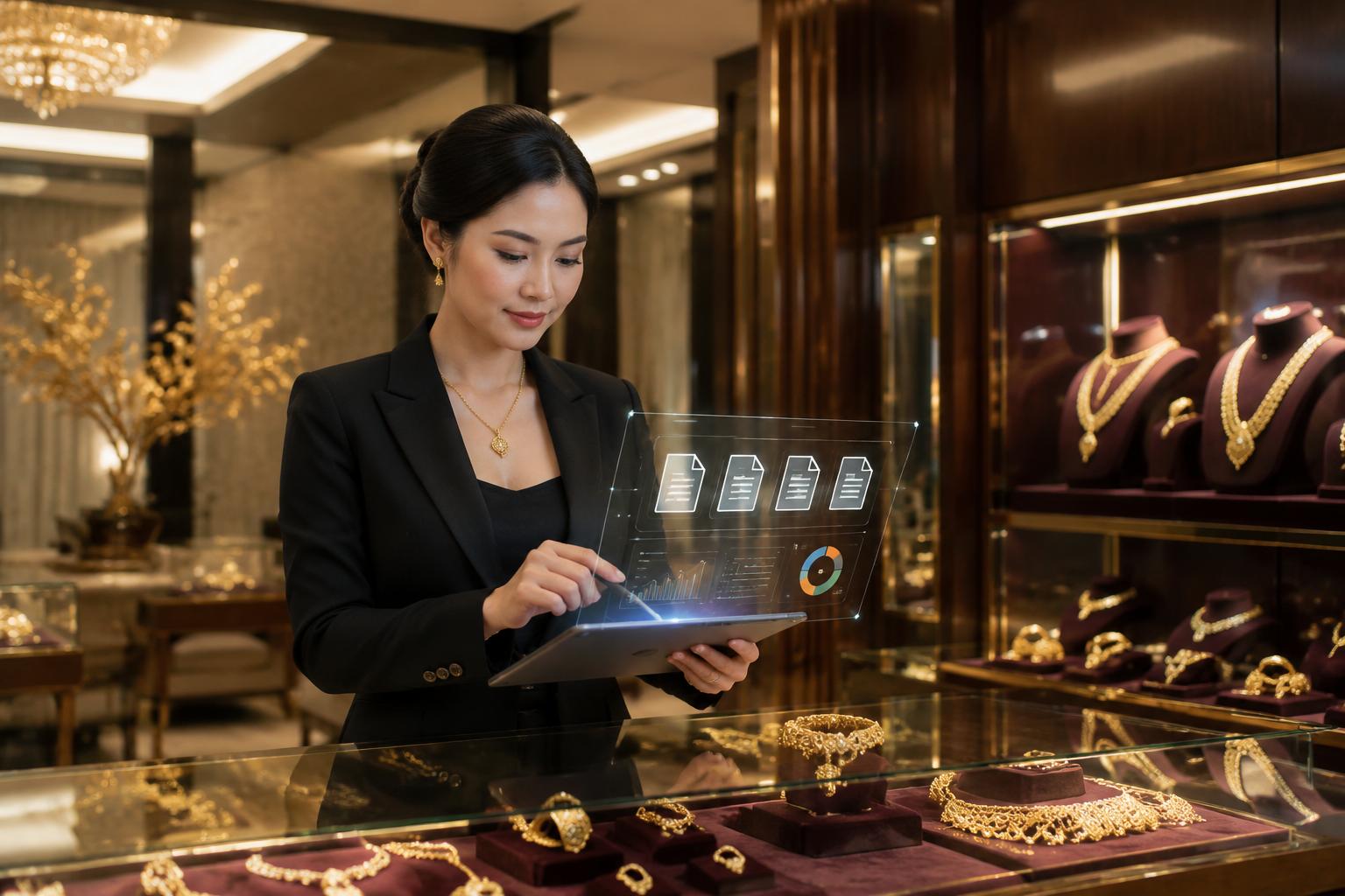 Giải pháp chuyển đổi số toàn diện cho công ty Vàng bạc Ngọc Tiến