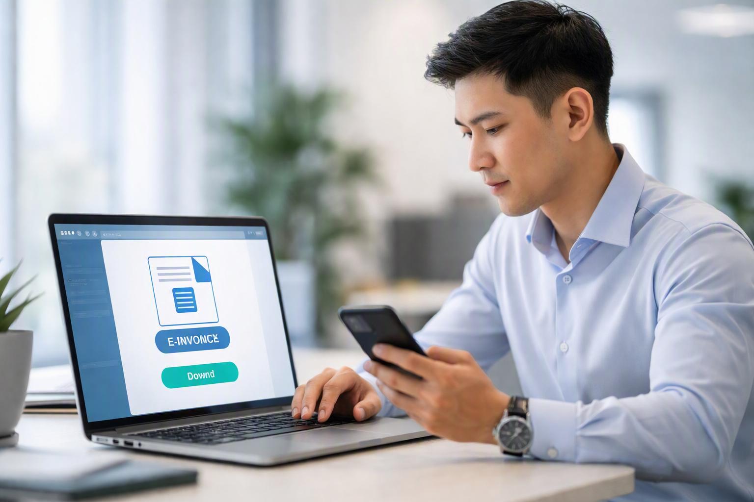 Cách tải hóa đơn điện tử Petrolimex PDF và tệp XML