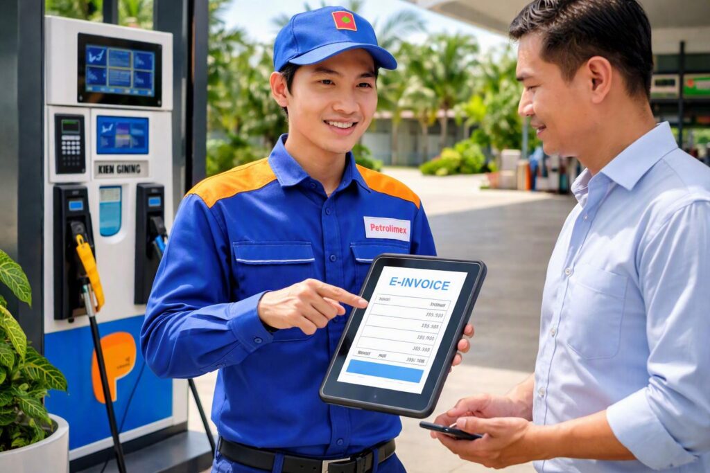hoá đơn điện tử xăng dầu Kiên Giang