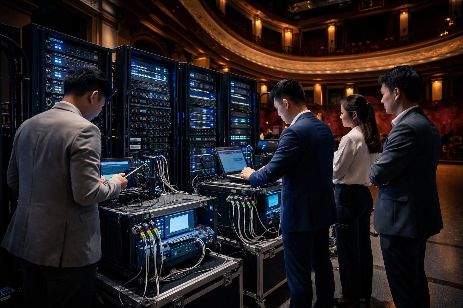 Giải pháp internet sự kiện ngắn ngày từ VNPT dành riêng cho nhà hát Hoà Bình