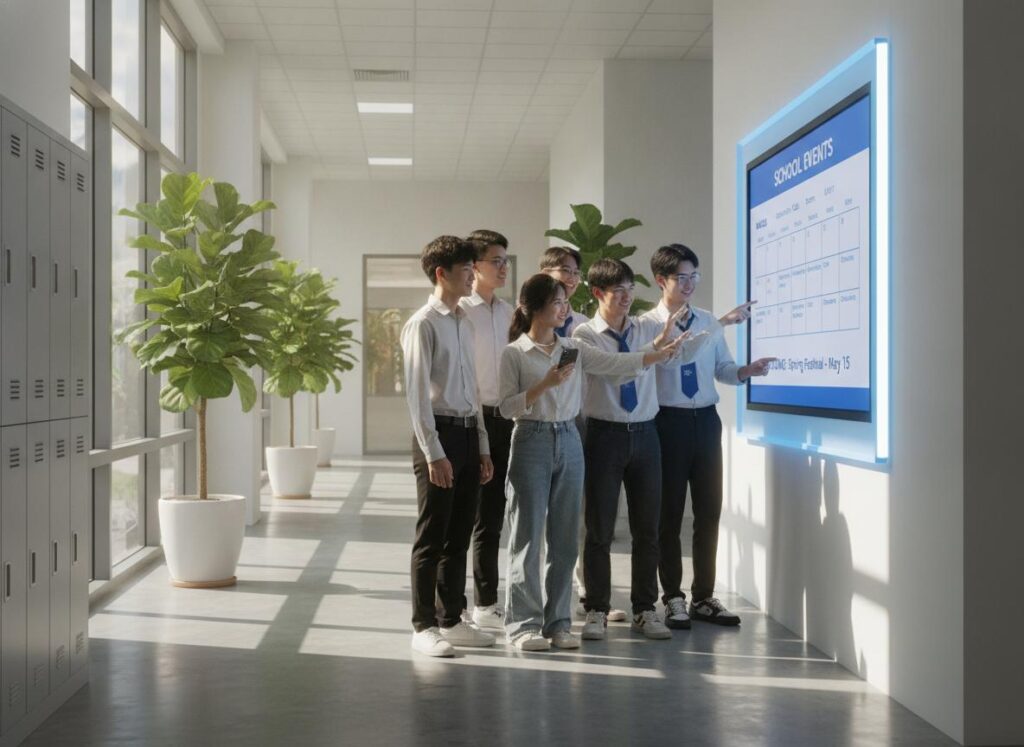 Ứng dụng Digital Signage trong trường học