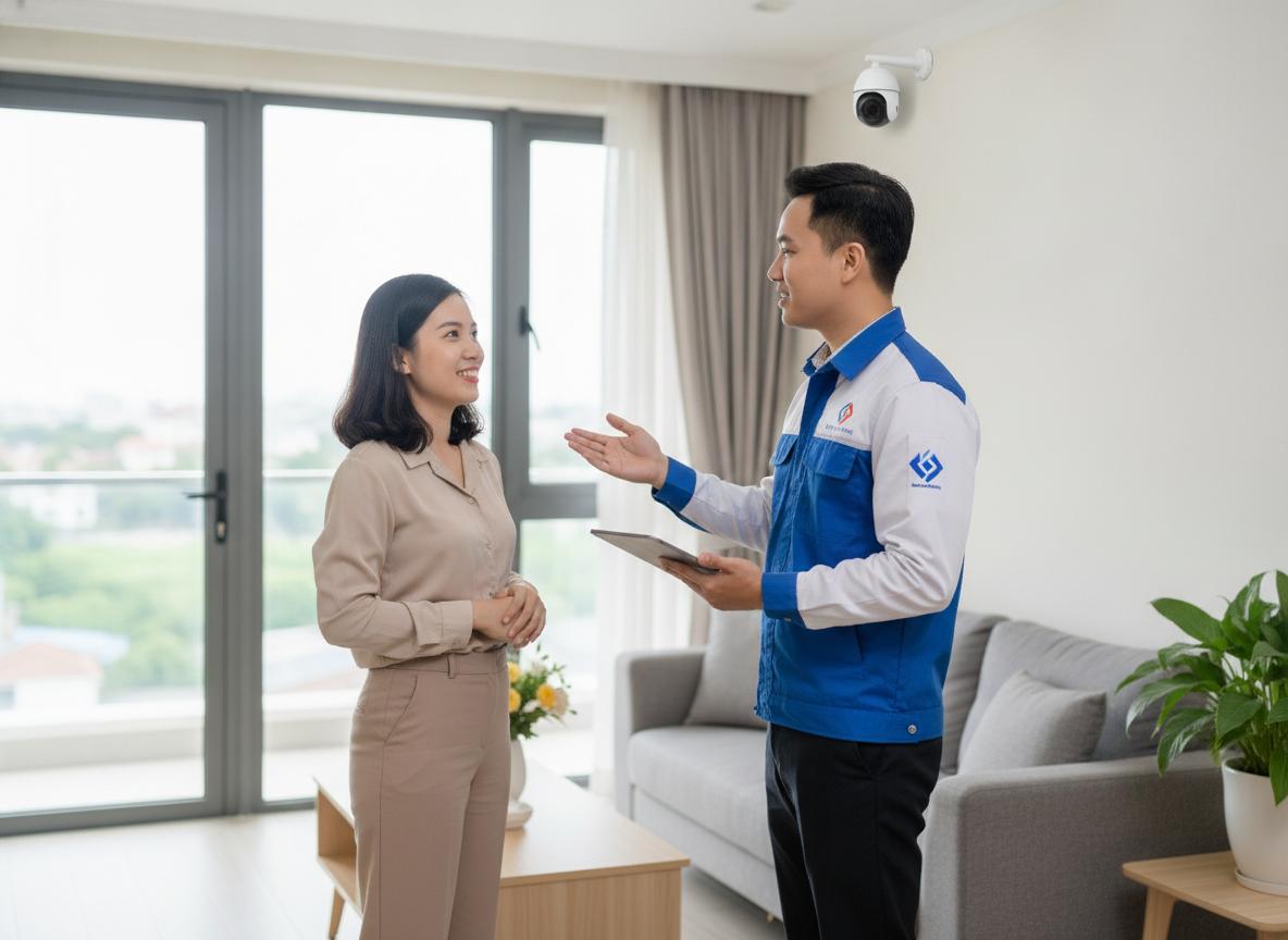 Quy trình lắp đặt Internet Camera chuyên nghiệp và dịch vụ hỗ trợ tận tâm