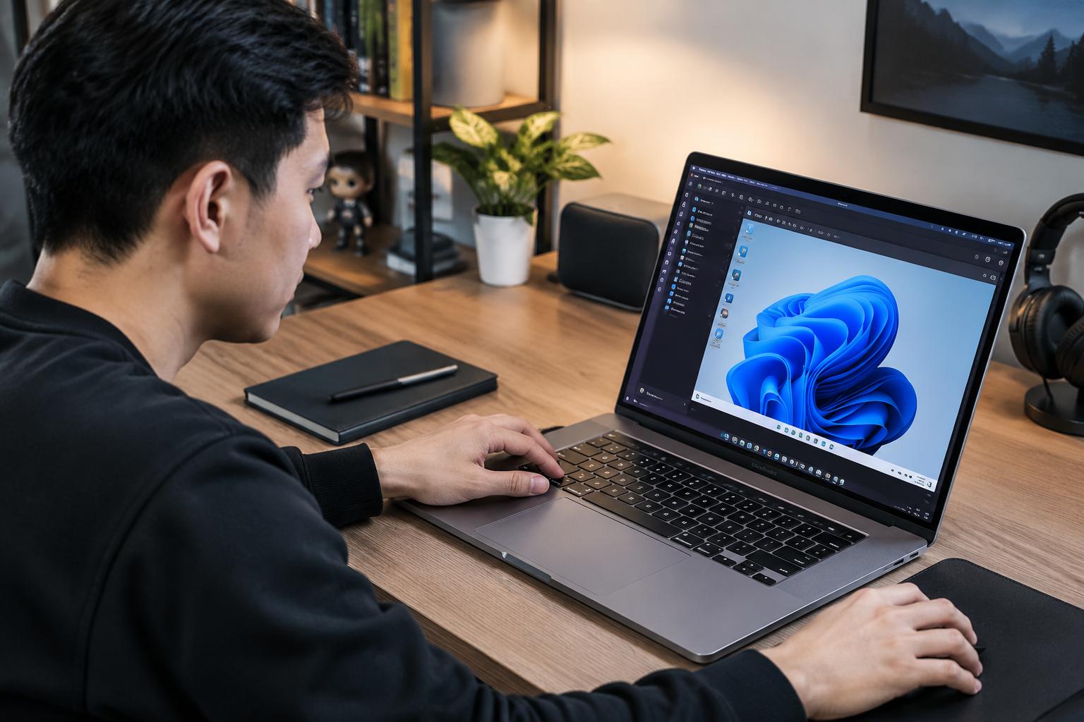 Cài giả lập máy tính Windowns trên máy tính MAC giá rẻ