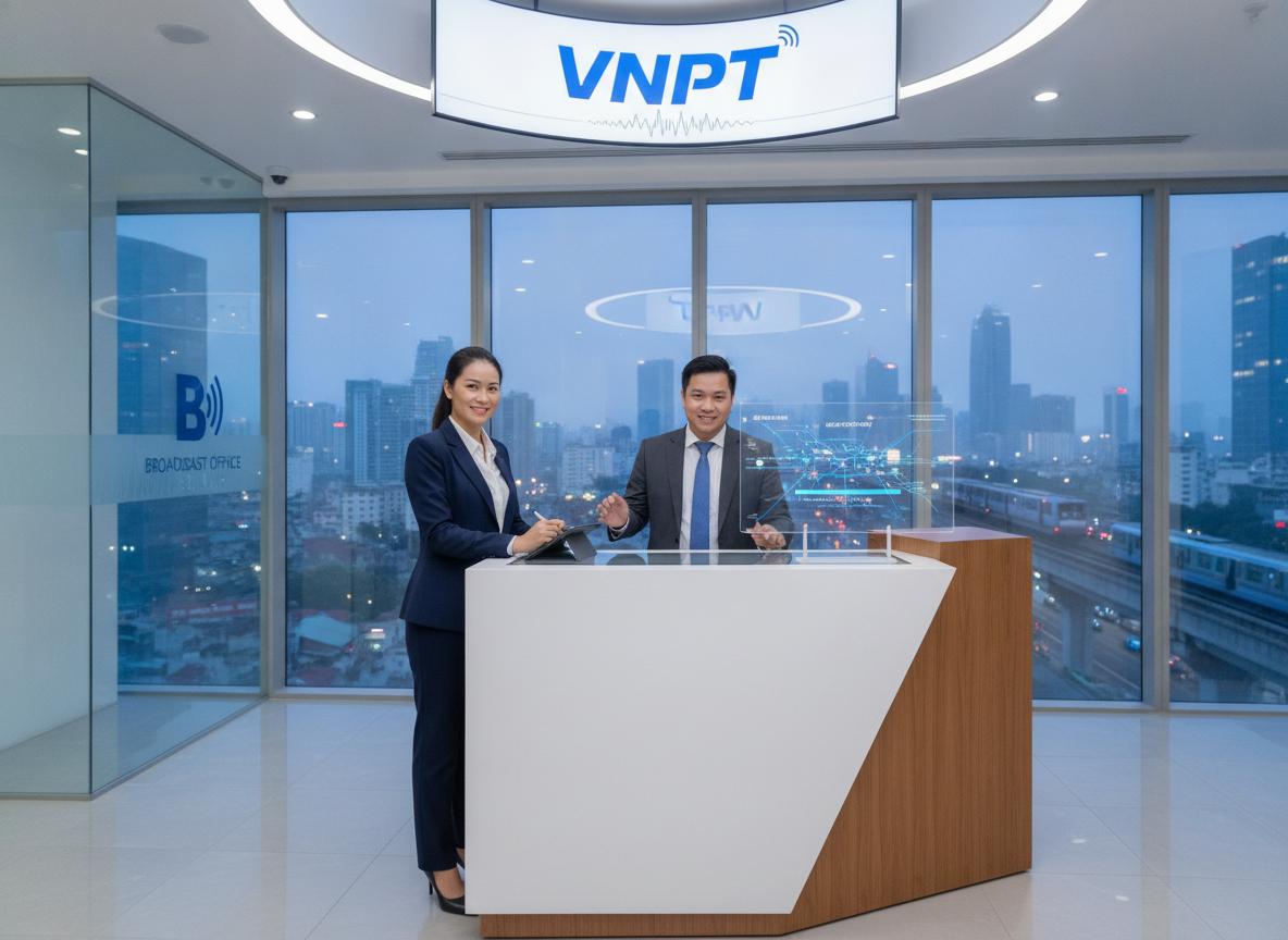 Đăng ký mạng VNPT tại Cao ốc Broadcast Office Building