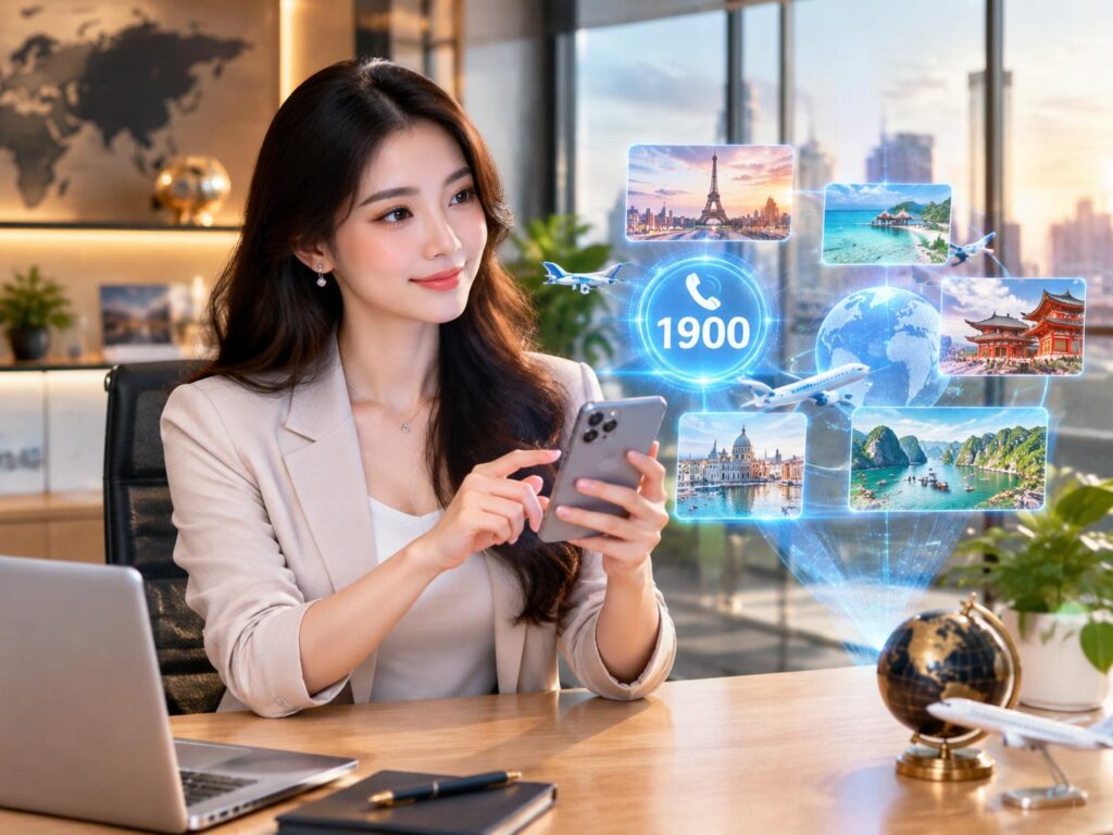 Đầu số 1900 cho công ty du lịch