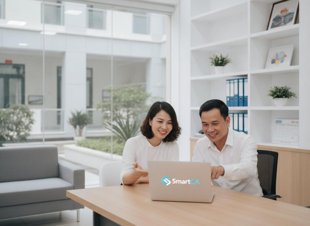 Gia hạn chữ ký số VNPT/SmartCA cho trường học