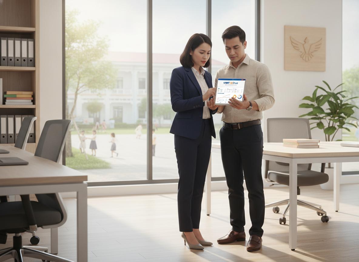 Giá phần mềm quản lý văn bản trường học VNPT iOffice Bà Rịa - Vũng Tàu