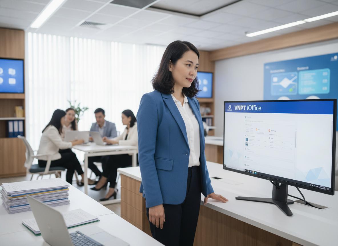 Giá phần mềm quản lý văn bản trường học VNPT iOffice tại Đông Hưng Thuận, Quận 12