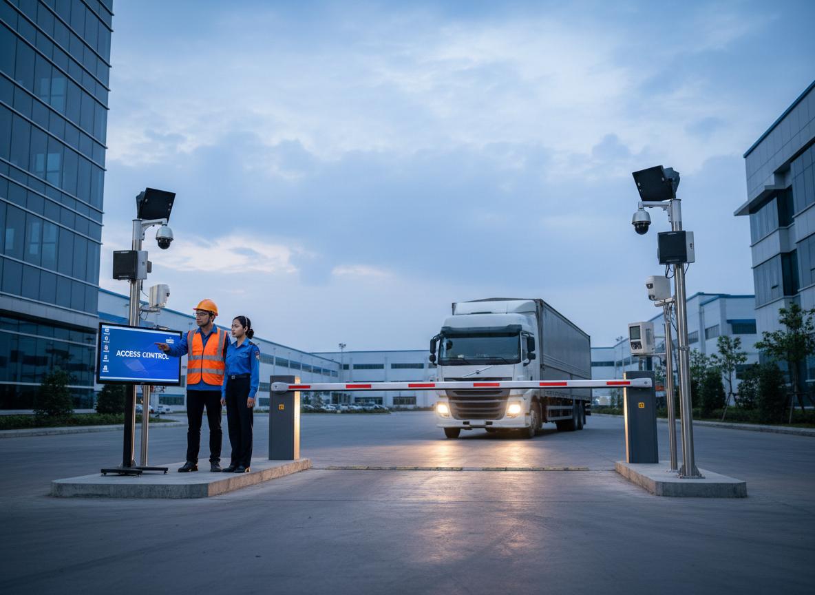 Giải pháp kiểm soát xe ra vào nhà máy tự động toàn diện và các thành phần cốt lõi