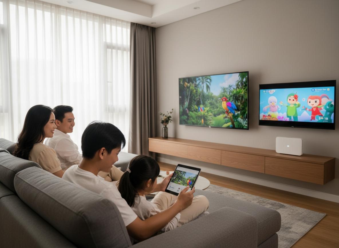 Bí quyết kết nối nhiều TV ổn định: Từ cơ bản đến nâng cao