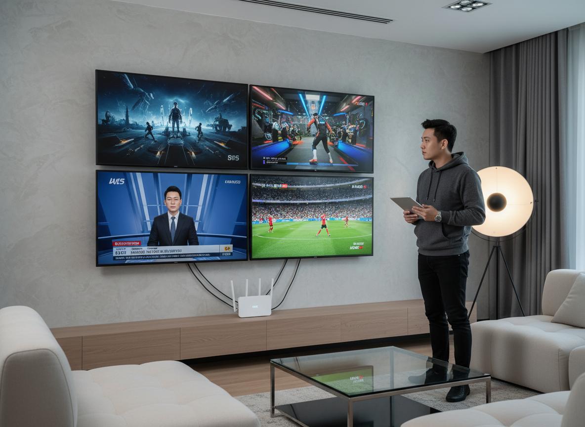 Internet có thể dùng nhiều TV cùng lúc không?