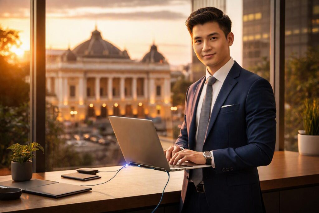 Internet doanh nghiệp VNPT khu Nhà hát Lớn