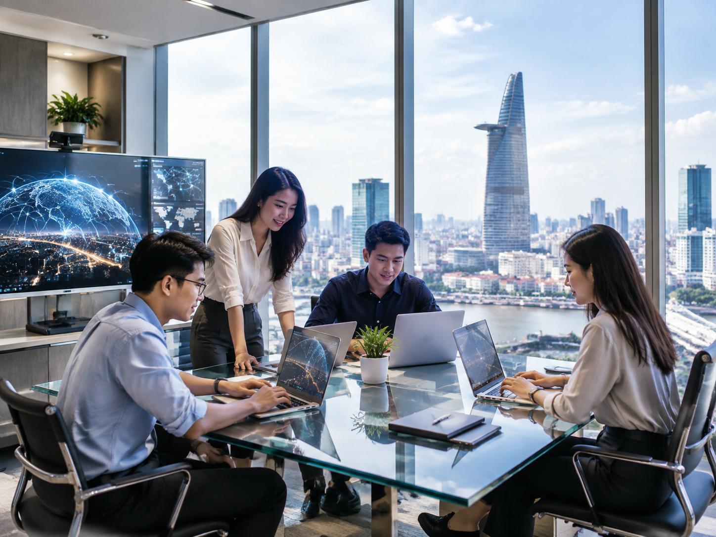 Internet VNPT gần Bitexco Financial Tower