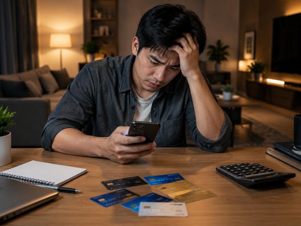 Không đủ tiền thanh toán thẻ tín dụng phải làm sao?
