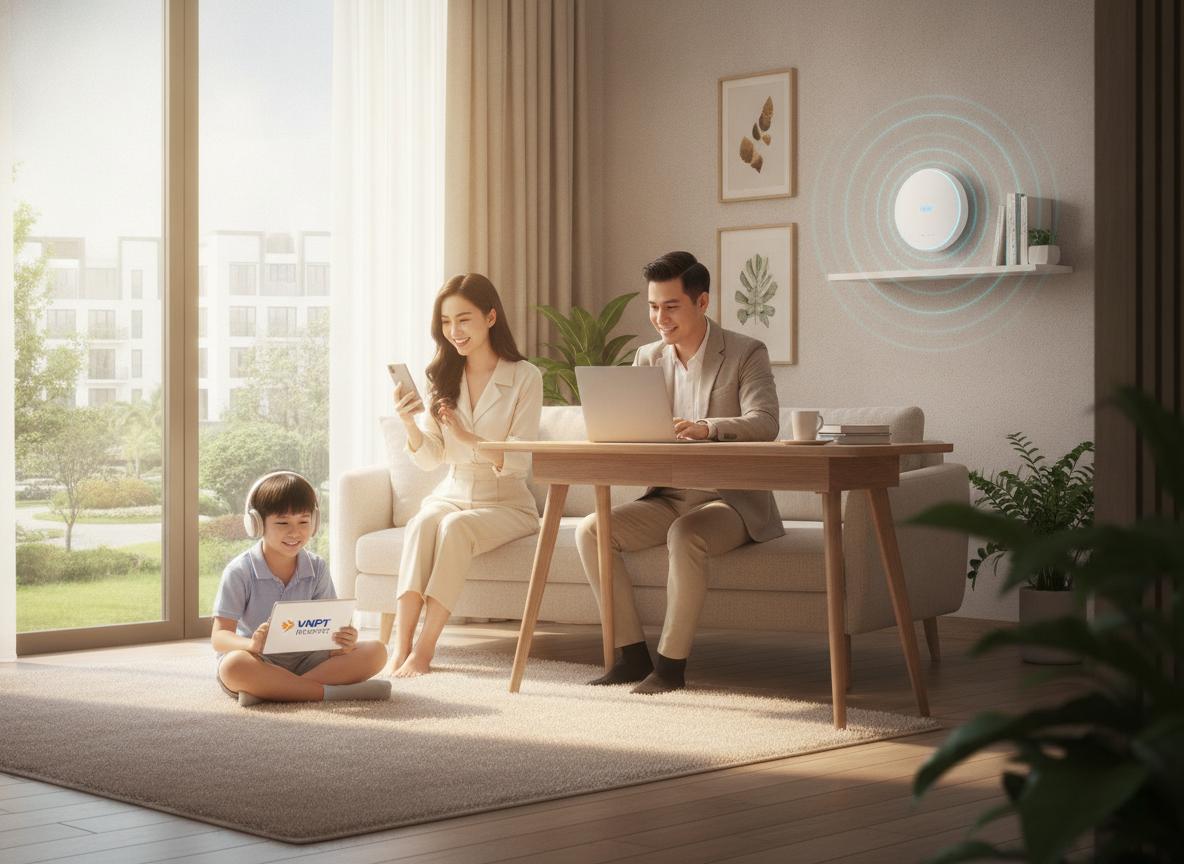 Gói Cước Internet VNPT Mesh 6 Dành Riêng Cho Khu Dân Cư Caric: Lựa Chọn Thông Minh, Tiết Kiệm