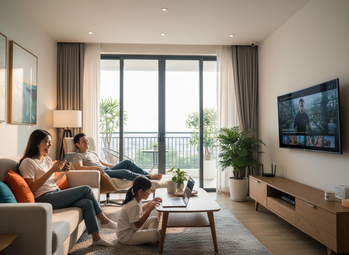 Lắp Internet VNPT Mesh 6 tại Khu dân cư Caric