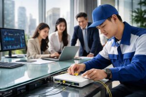 Lắp Internet VNPT tại CAO ỐC VP THE GRACE TOWER