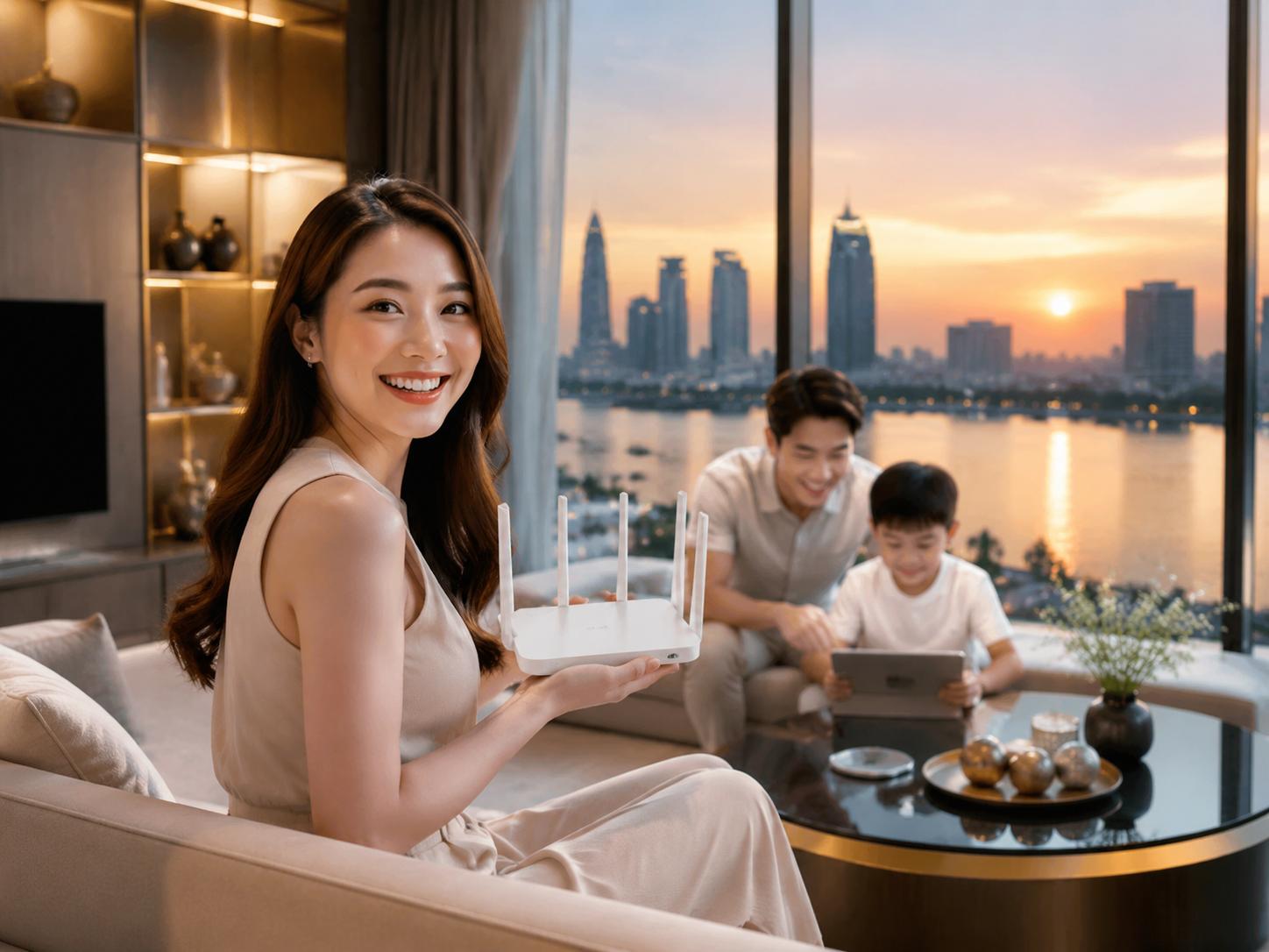 Lắp internet VNPT tại Chung cư Grand Riverside