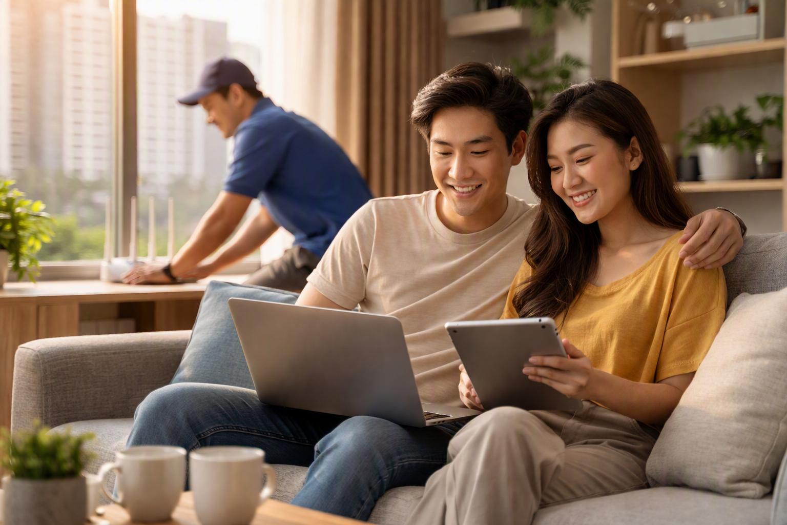 Lắp Internet VNPT tại Chung cư Sunrise North