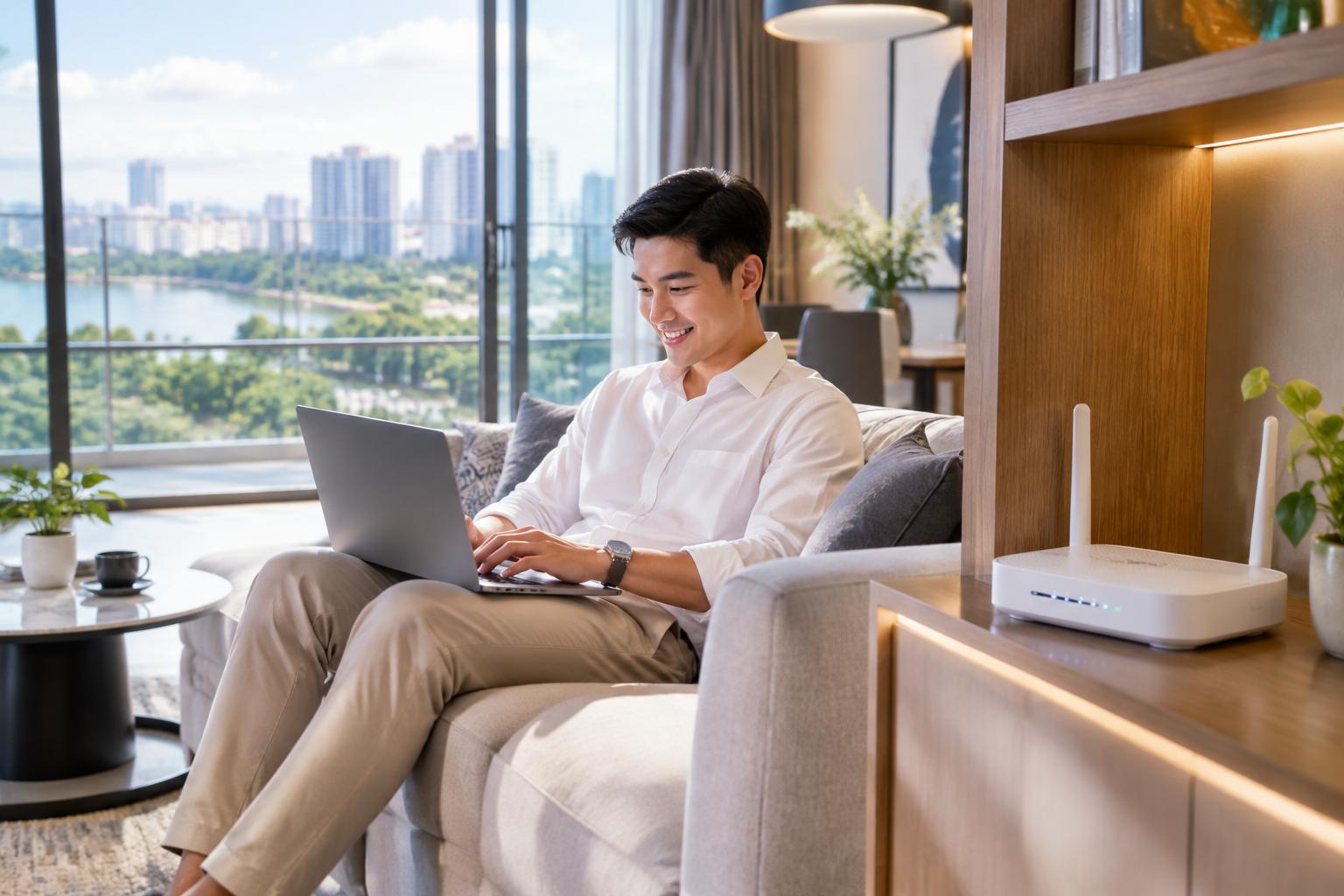 Lắp Internet VNPT tốc độ cao tại Chung cư Him Lam – Nam Sài Gòn